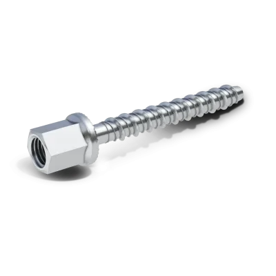 Wkręt do betonu R-LX  M6 7,5x35 mm gwint wewnętrzny M10 ocynk galwaniczny 100szt. RAWLPLUG (R-LX-06X035-I10-ZP)